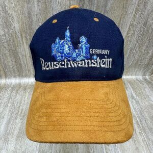 Reuschwanstein Germany Hat Baseball Cap Retro Vintage Suede Bill Strap‎ Back